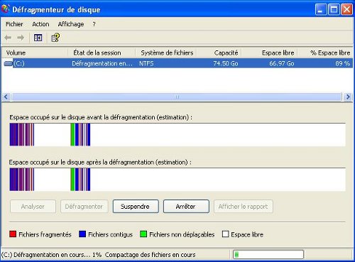 defragmentation defragmentation